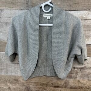 Banana Republic Italian Yarn Shimmer Cardigan Open Front Short Sleeve  Women's S